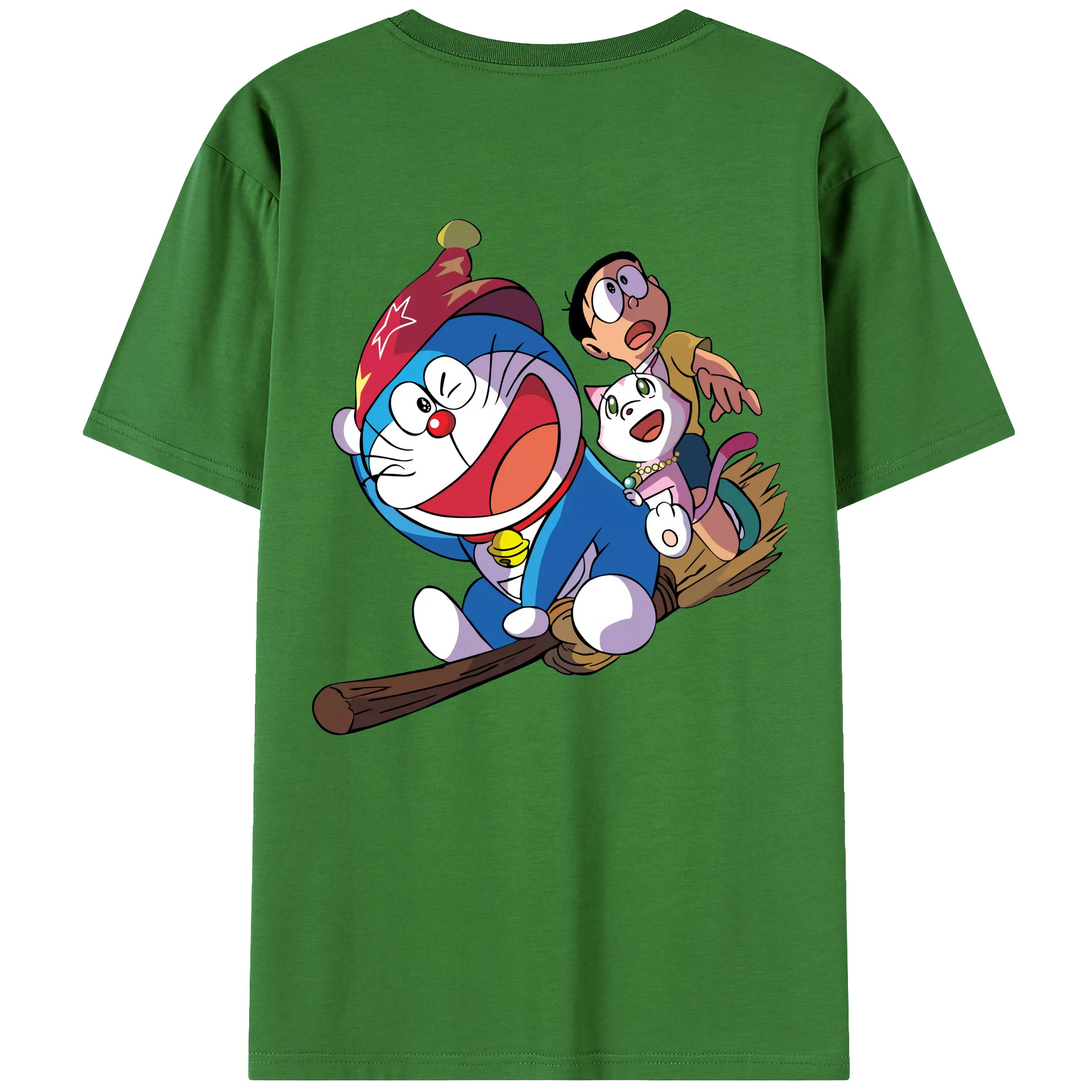 （画像用） ドラえもん Doraemon レディース半袖Tシャツ(バックプリント)